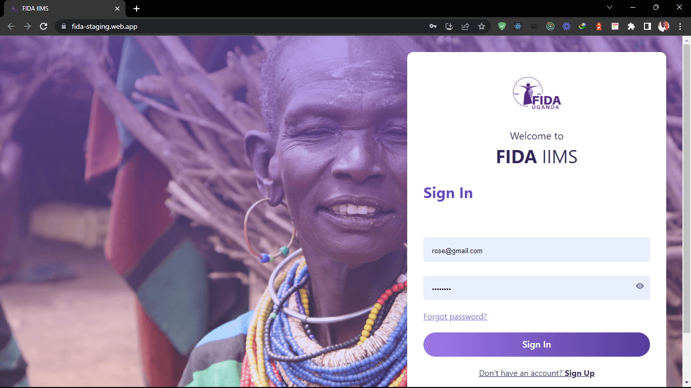 FIDA Legal Aid Case Tracking System